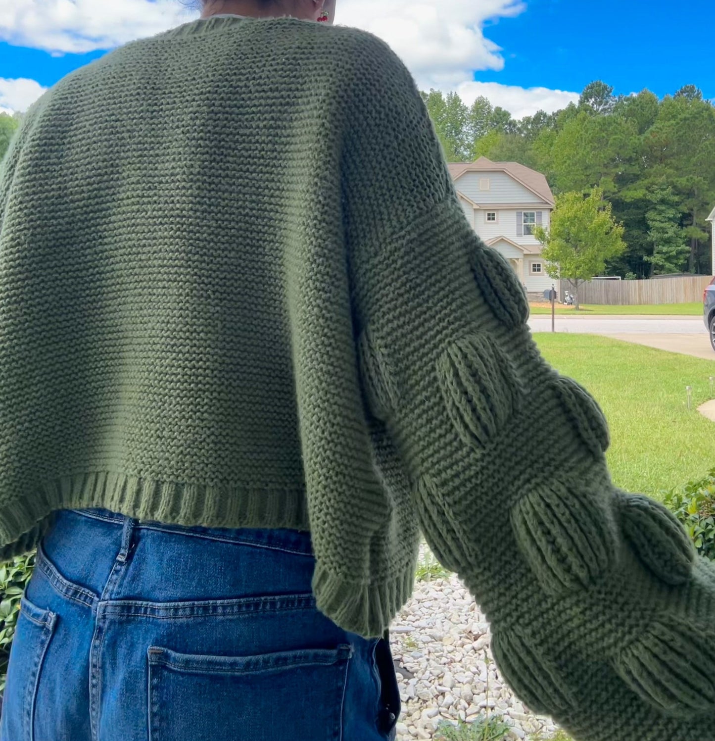 Olive A Chunky Cardigan