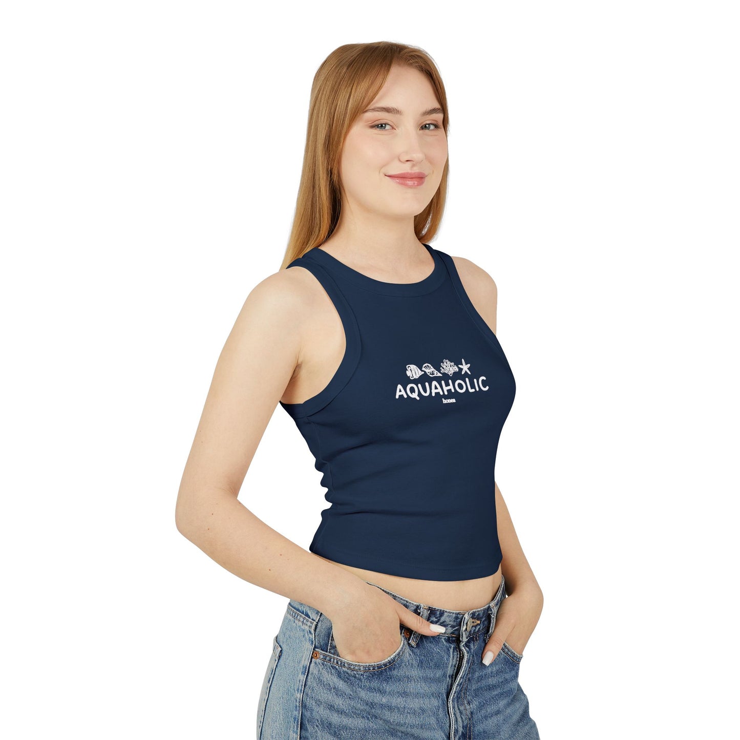 Honea Aquaholic Tank Navy