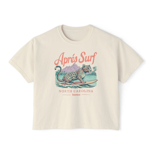 Women's Boxy Tee - Aprés Surf Tee