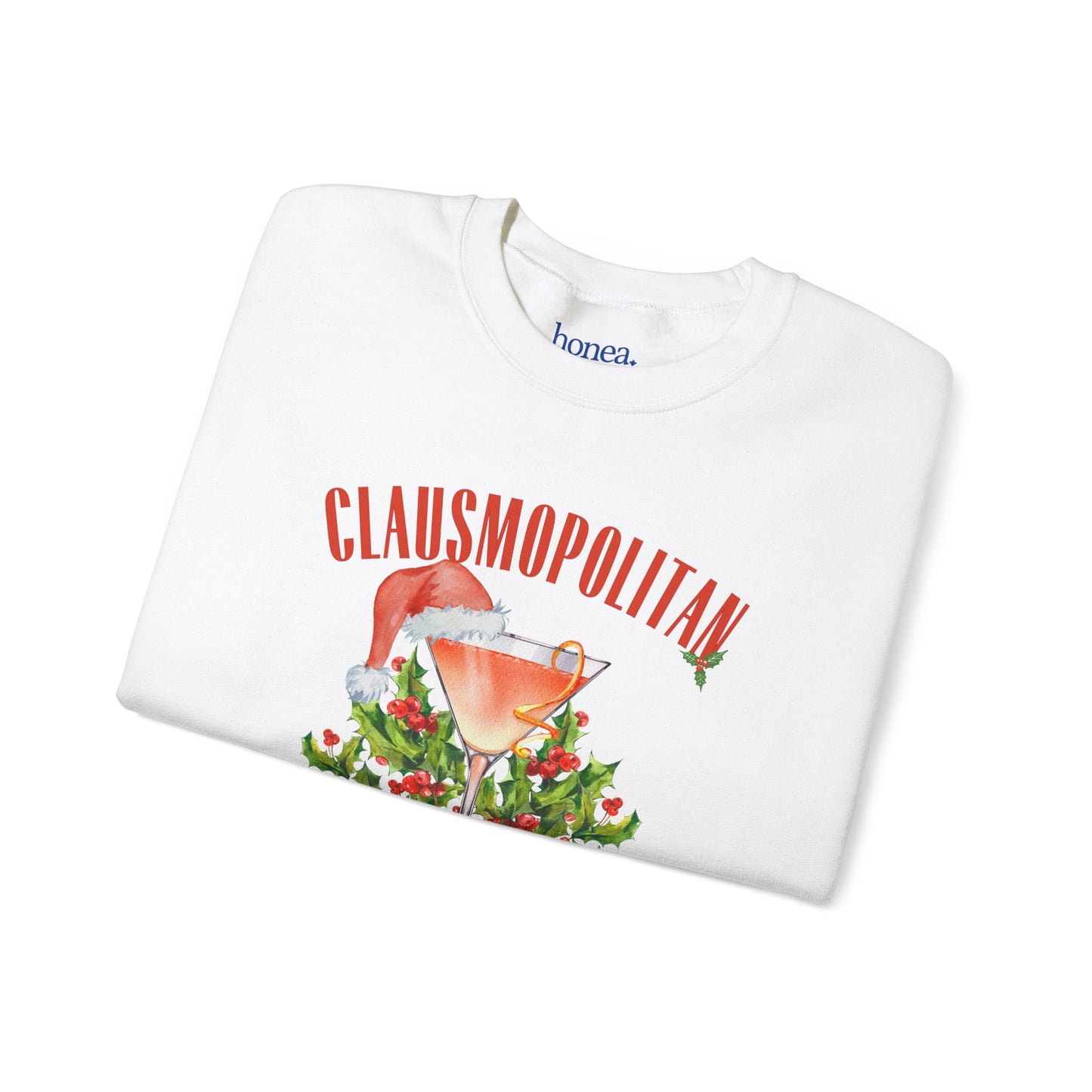 Clausmopolitan Social Club Christmas Sweatshirt