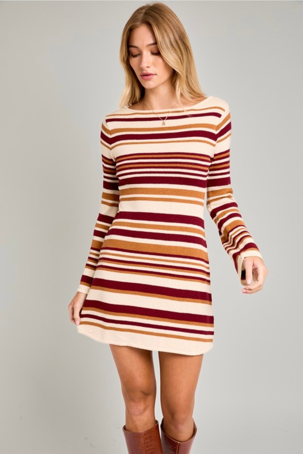 Apple Cider Sweater Dress