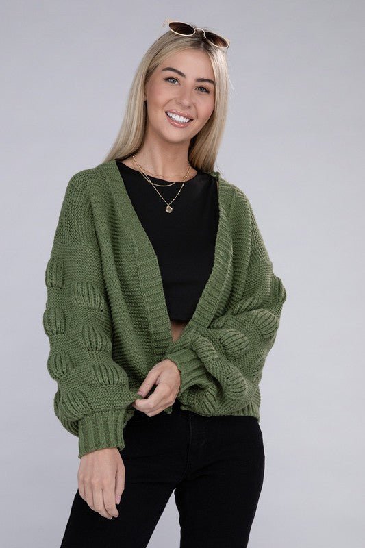 Olive A Chunky Cardigan