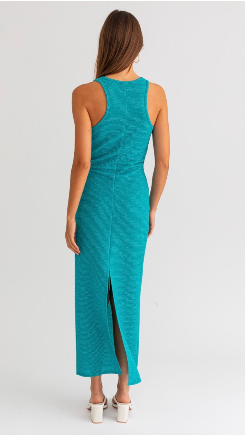 Emerald Energy maxi dress