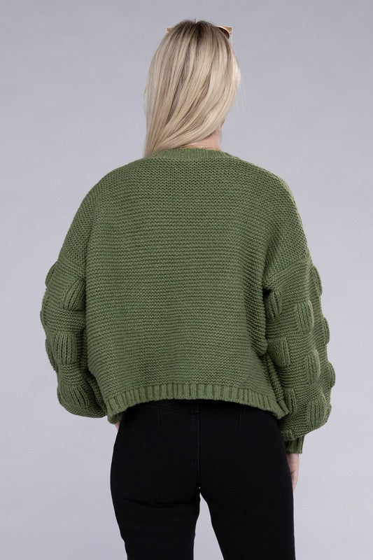 Olive A Chunky Cardigan