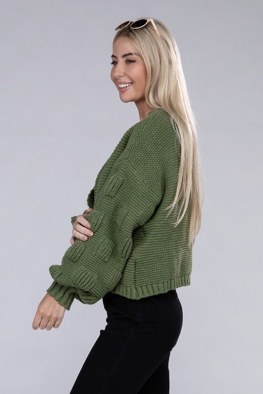 Olive A Chunky Cardigan