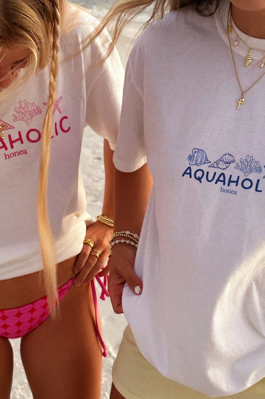 Aquaholic Tee